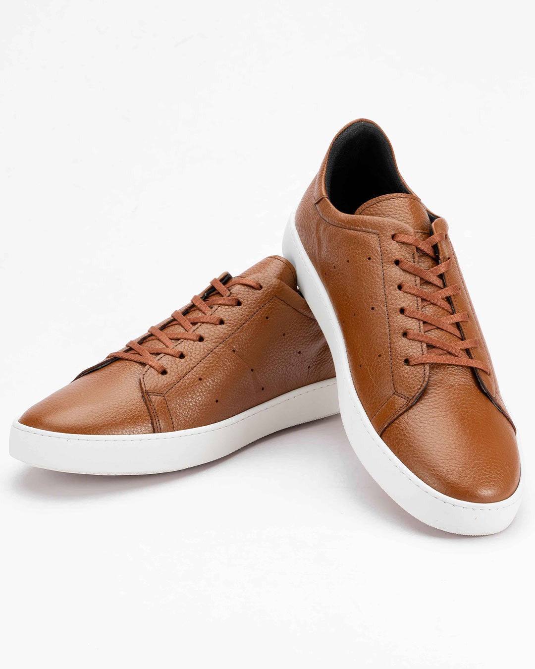 LA FORCE Muške kožne patike CZ-36-173-19-G, Svetlo braon