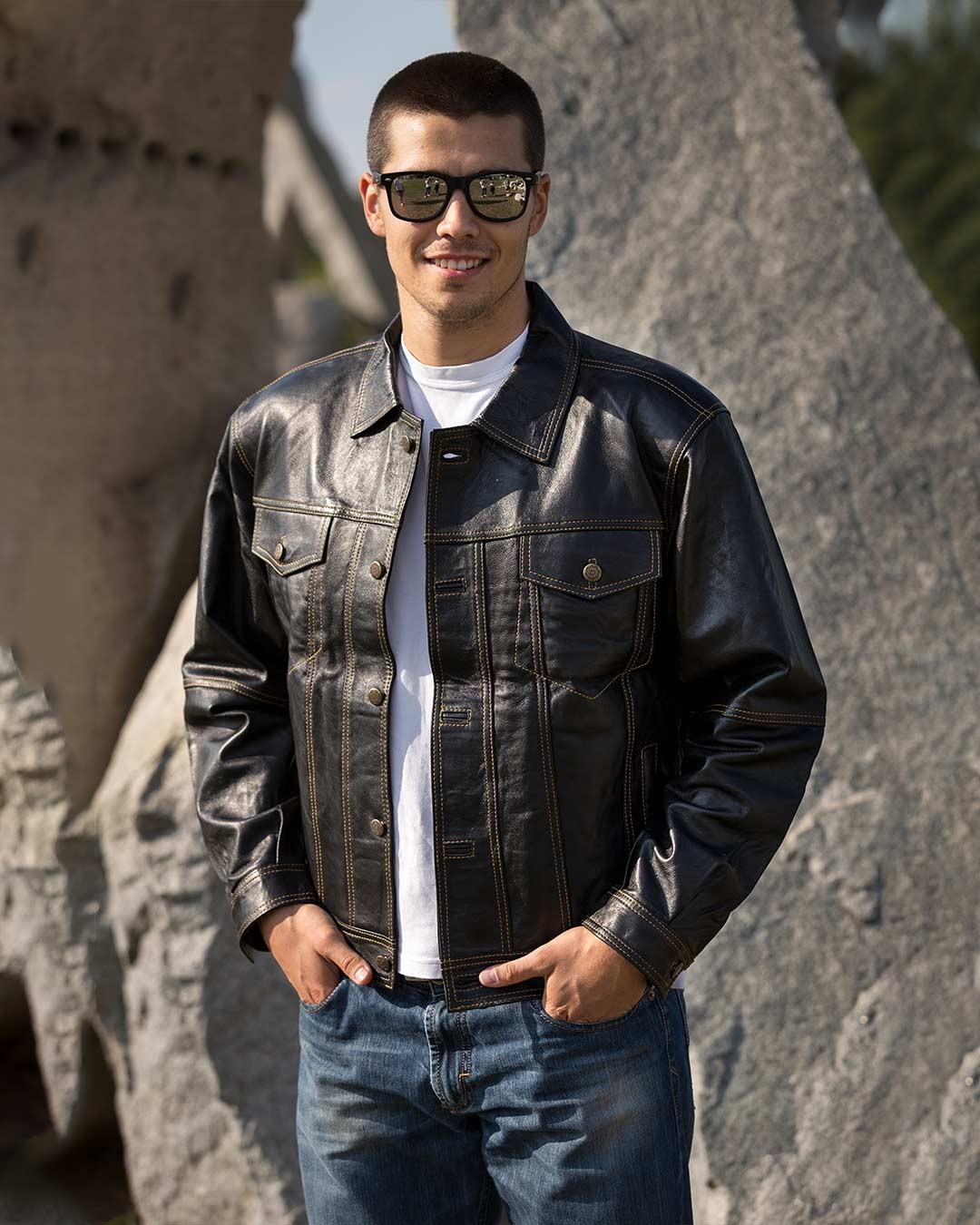 LA FORCE Muška jakna Lewis, Crna