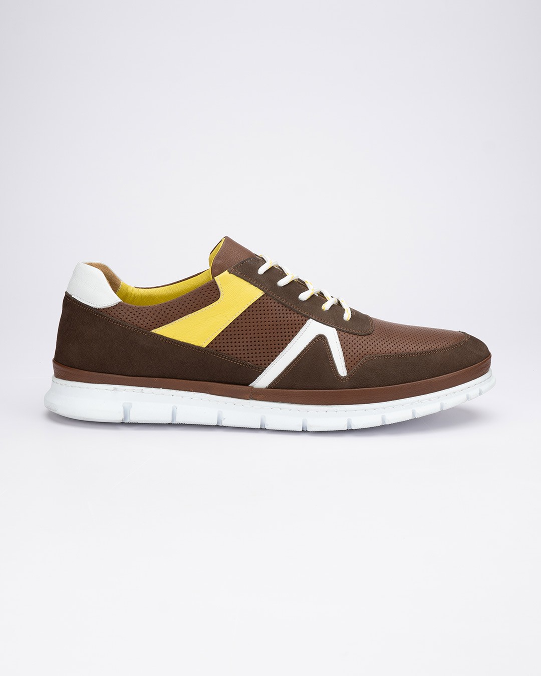 LA FORCE Muške kožne patike 4382-G, Braon