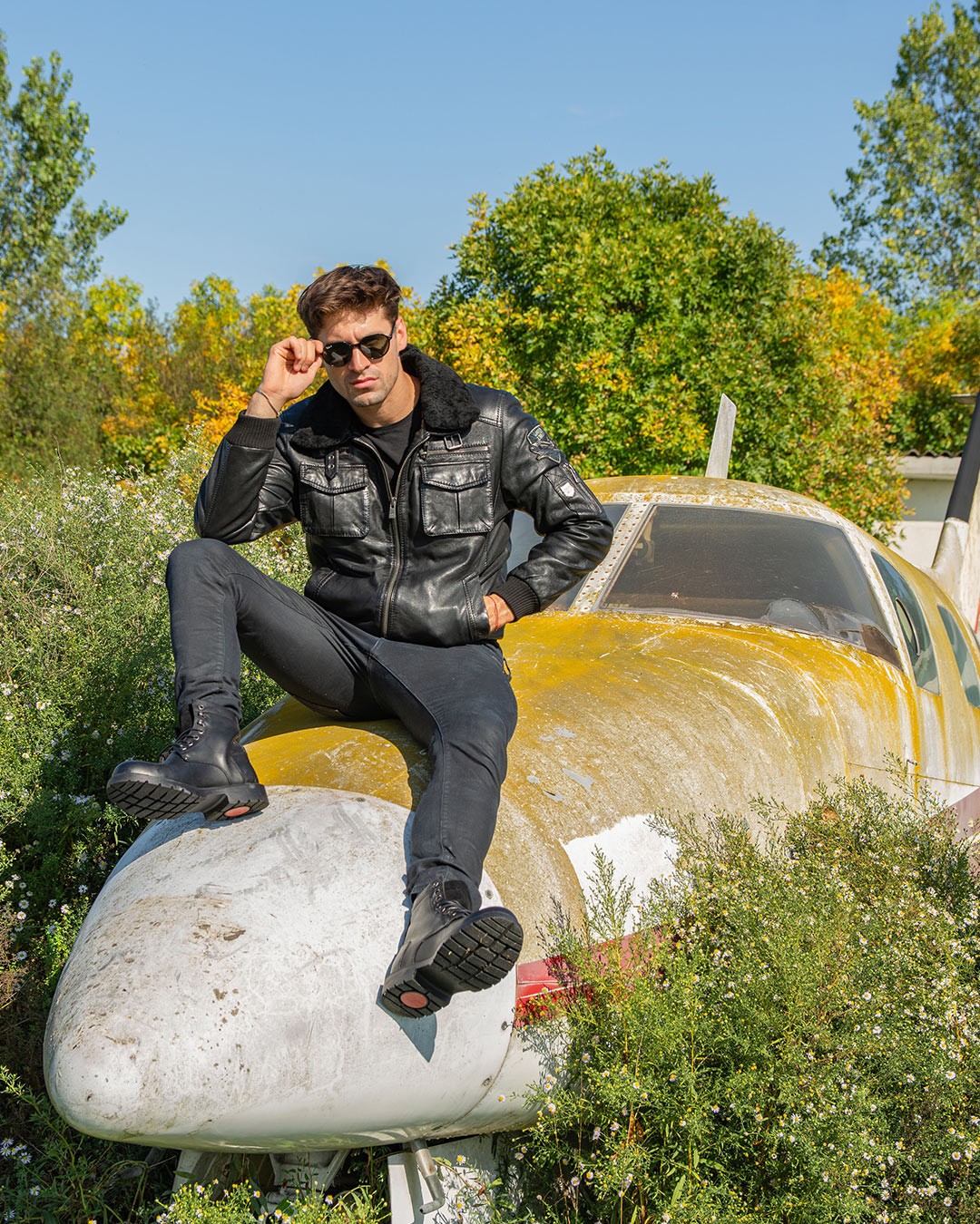 MARIO ZENETTI Muška jakna Lorenzo, Crna