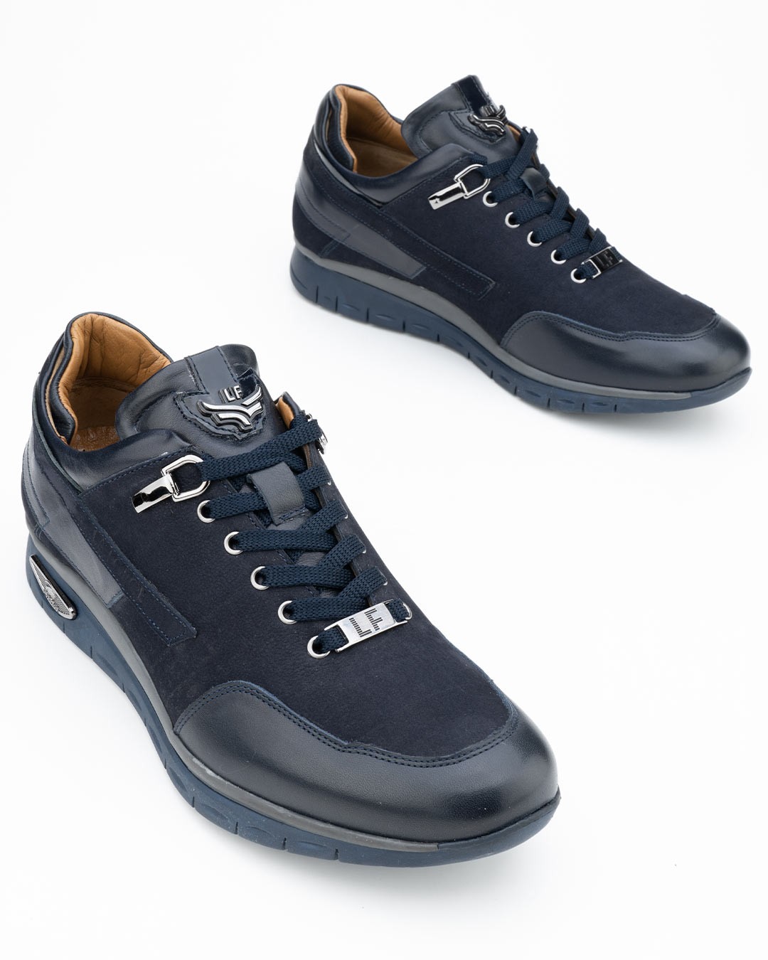 LA FORCE Muške kožne cipele  4869, Teget