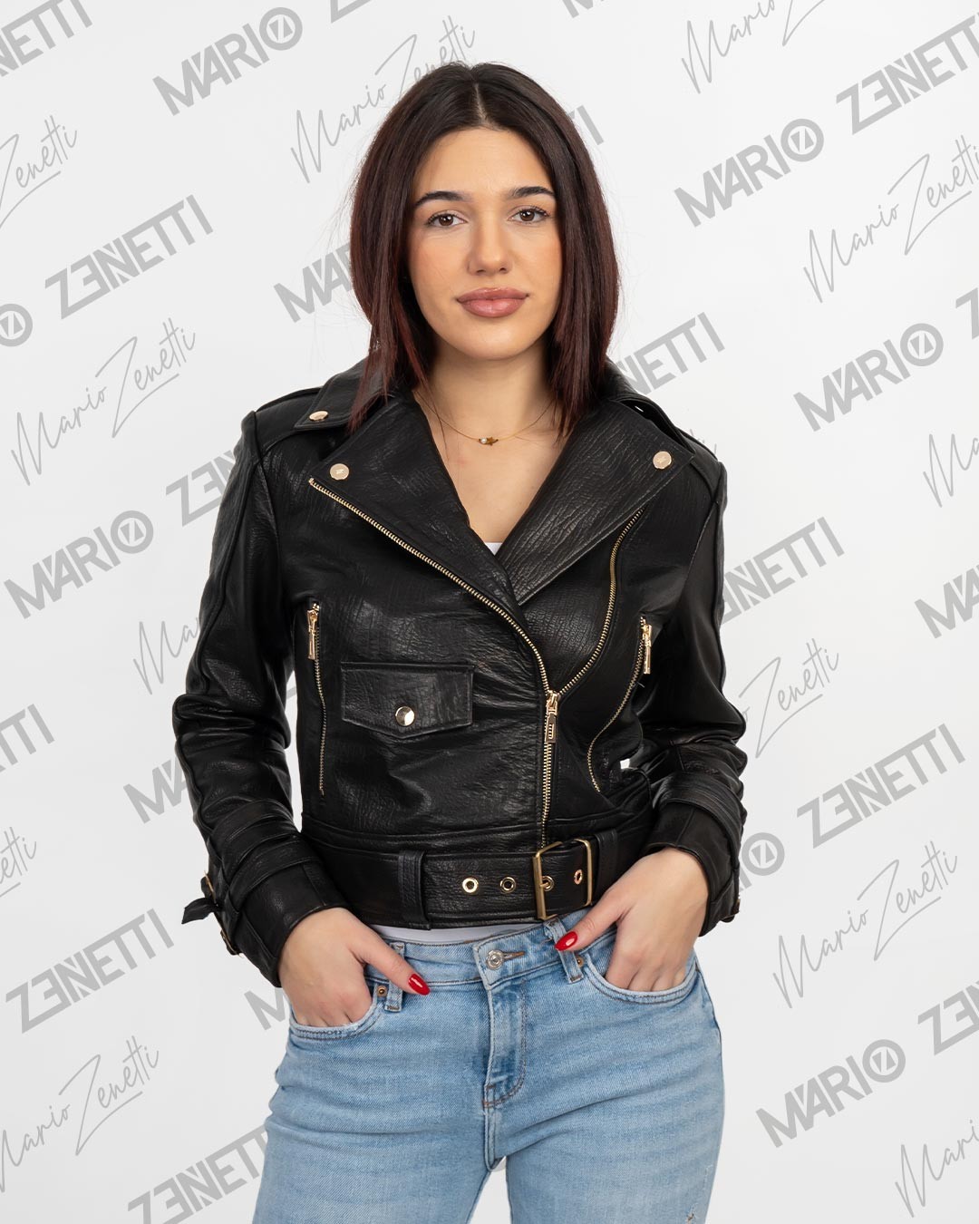 MARIO ZENETTI Ženska jakna Mini Amy, Crna