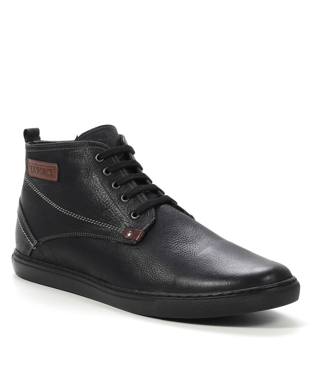 LA FORCE Muške kožne cipele 4080-G, Crne