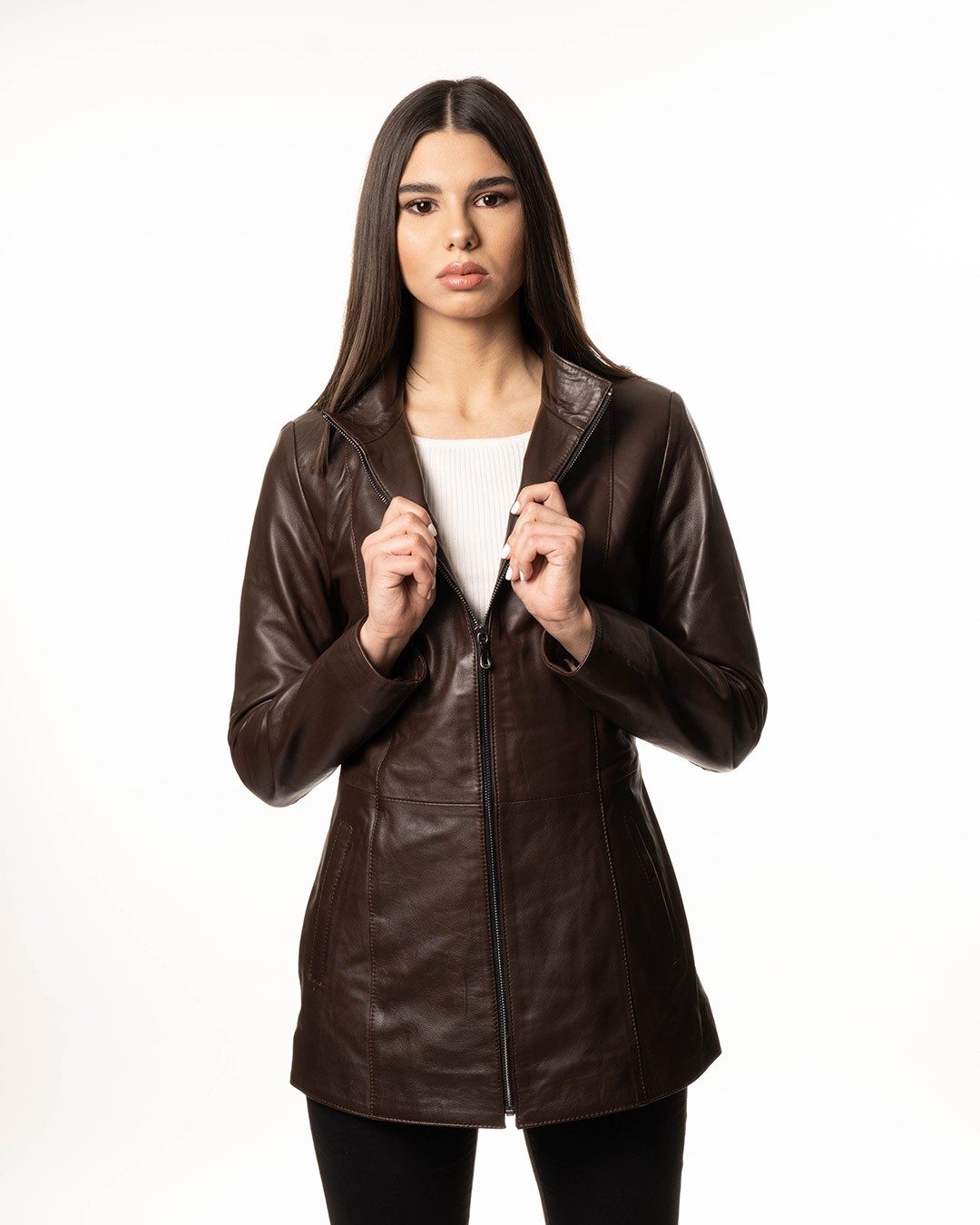 LA FORCE Ženska jakna Linda, Braon