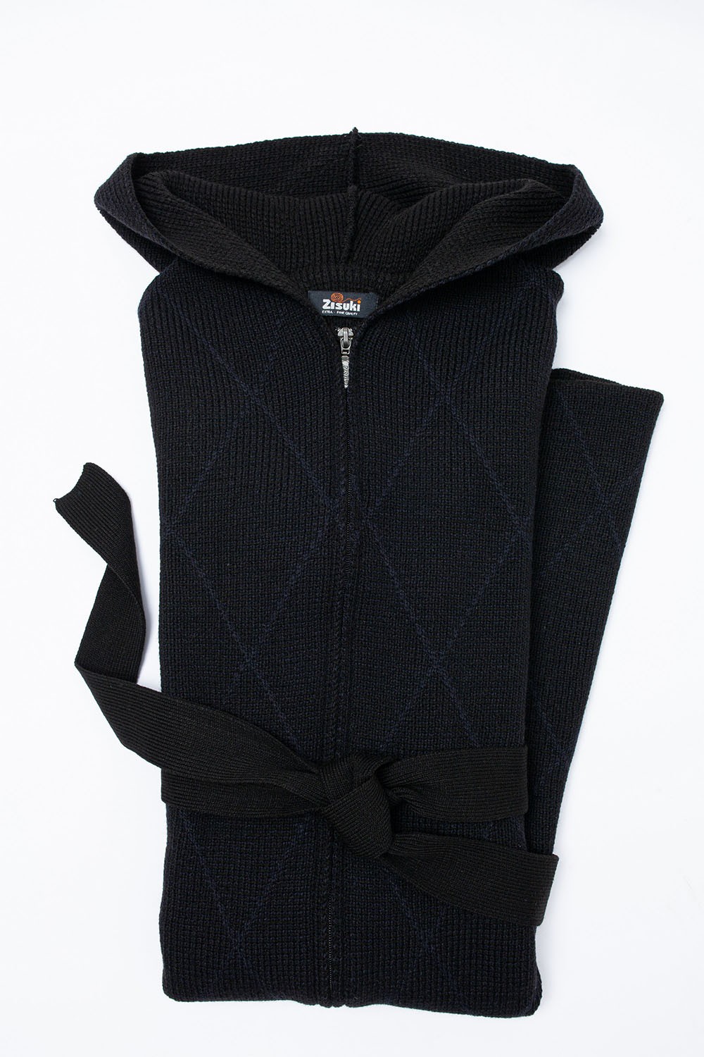 Zisuki Ženska jakna sa kapuljačom, Crna