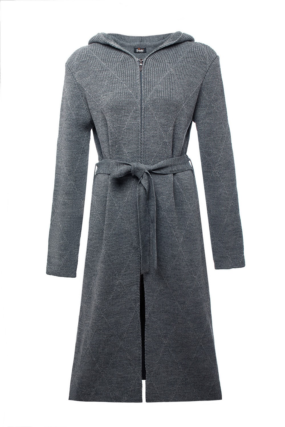 Zisuki Ženska jakna sa kapuljačom, Siva