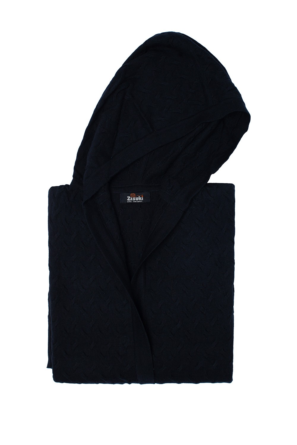 Zisuki Ženski kardigan sa kapuljačom, Teget