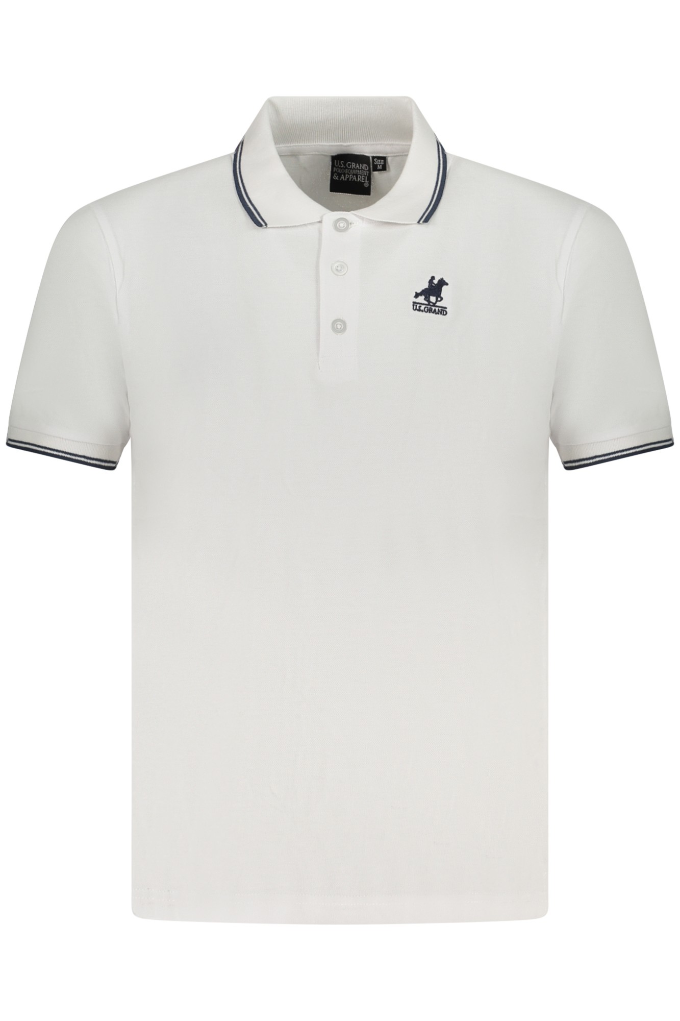 U.S. Grand polo Muška polo majica AU02659_BI6BIANC, Bela