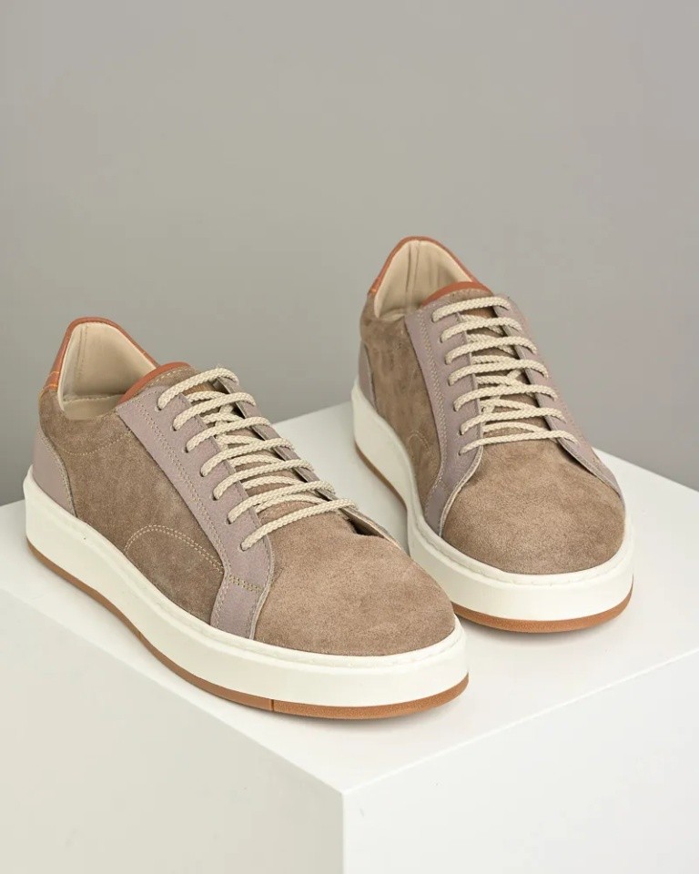 Muške  kožne patike 3204-1 Bež