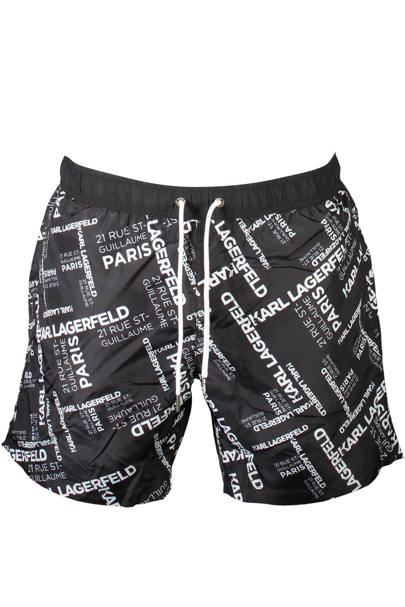 Karl Lagerfeld Muški kupaći KL21MBM14_53D5E4D_NEROBLACK, Crni