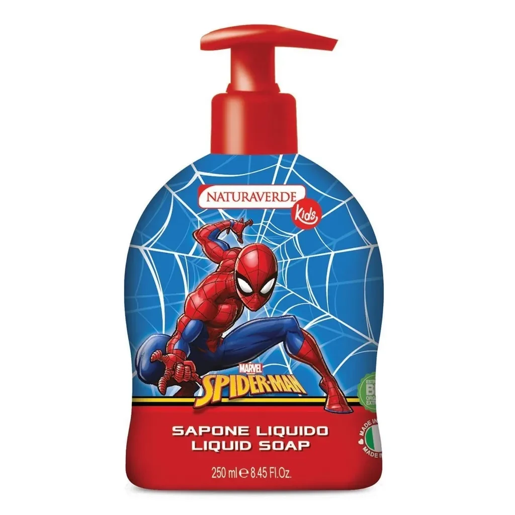 Naturaverde Tečni sapun za decu Spiderman, 250 ml