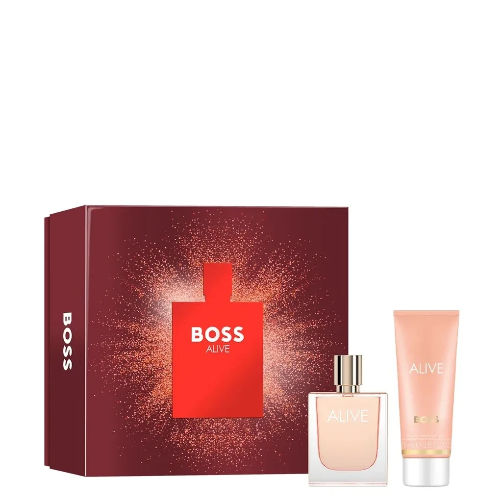 Hugo Boss Ženski parfemski set Alive, EDP 50 ml + Losion za telo, 75 ml