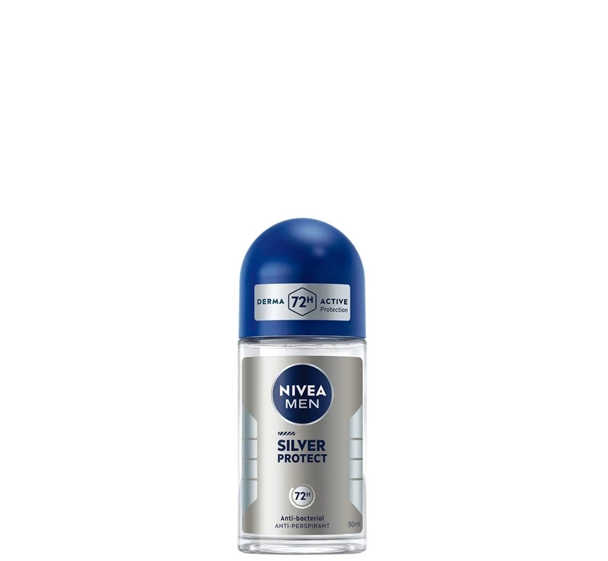 Nivea Muški Roll-on dezodorans Silver Protect, 50ml