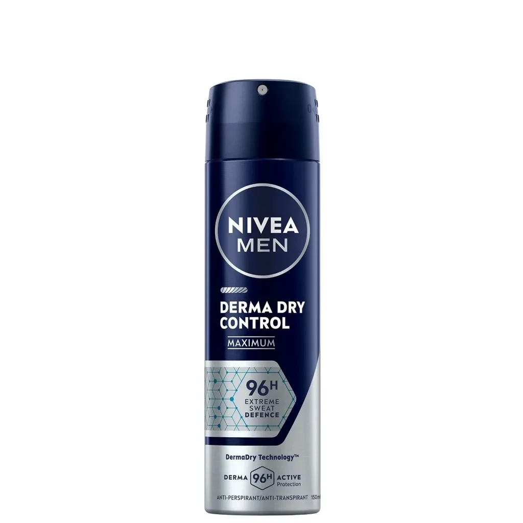 Nivea Muški dezodorans Derma Dry Control 95688, 150ml