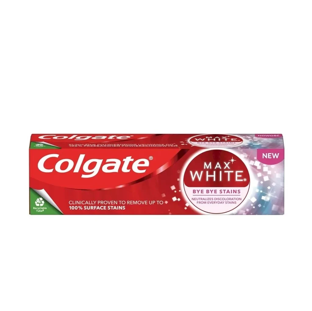 Colgate Pasta za zube Max White Bye Bye Stains, 75ml