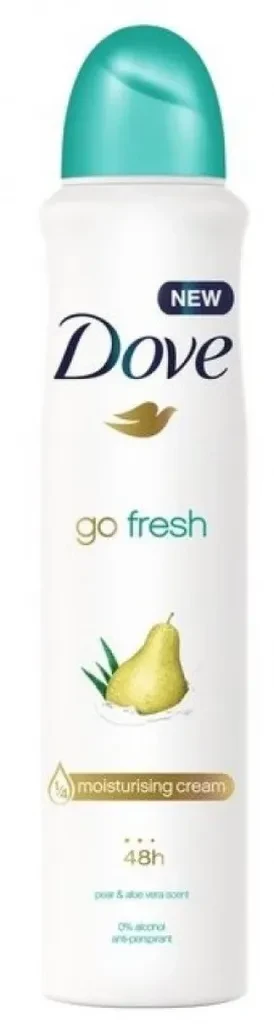 Dove Dezodorans Go Fresh, Kruška i Aloe Vera, 250ml