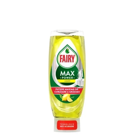 Fairy Tečnost za sudove Max Power, Limun, 545 ml