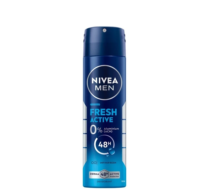 Nivea Muški dezodorans Fresh Active, 150ml