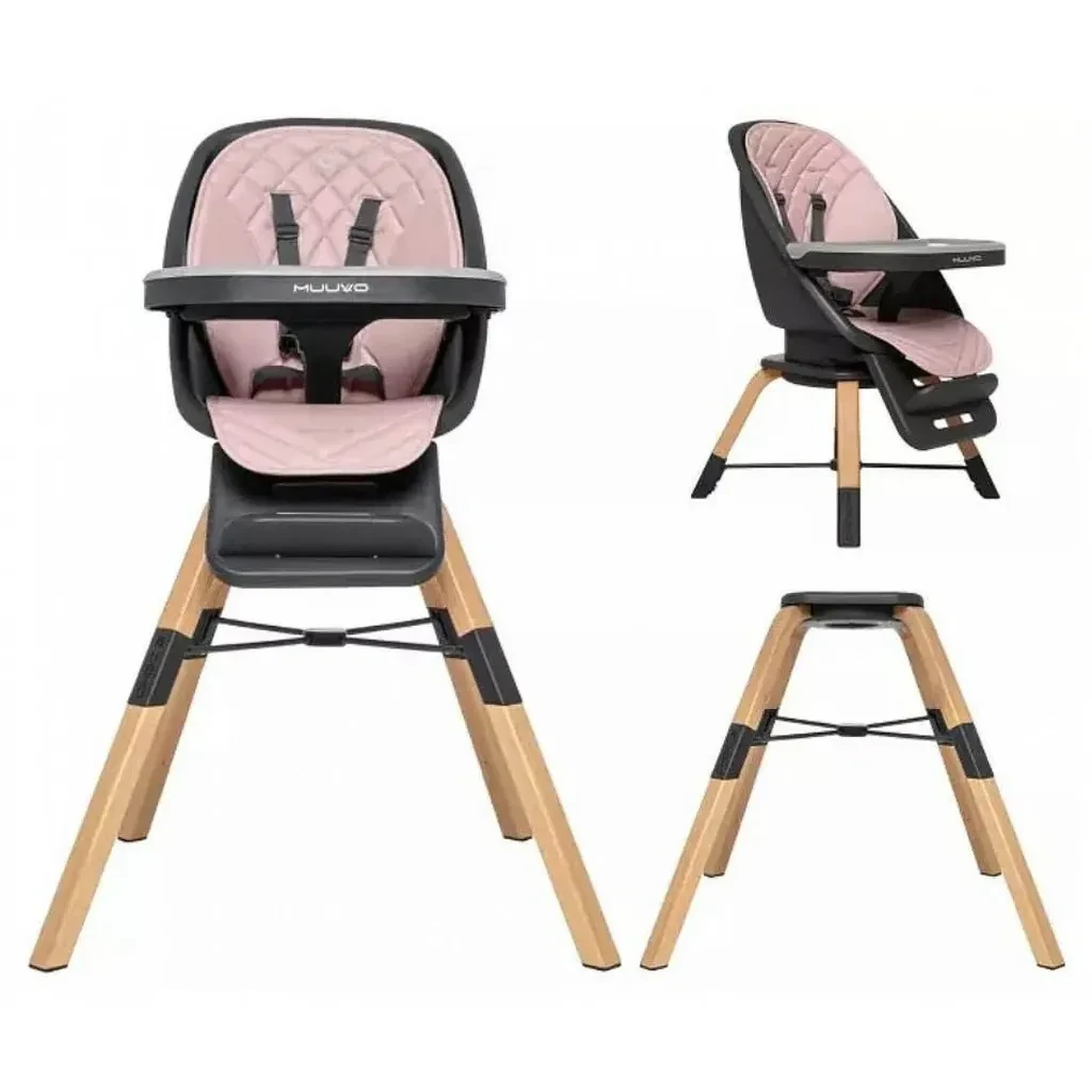 Muuvo Hranilica za bebe Choc 2, Roze