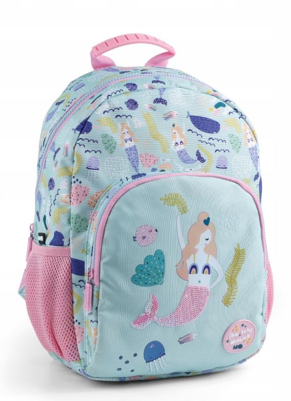 Miquelrius Školski ranac za devojčice Mermaid, Svetloplavi