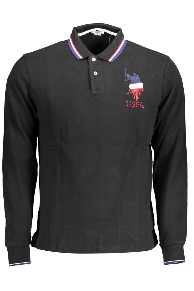 U.S. polo Assn. Muška polo majica 63227-47773_Nero_199, Crna