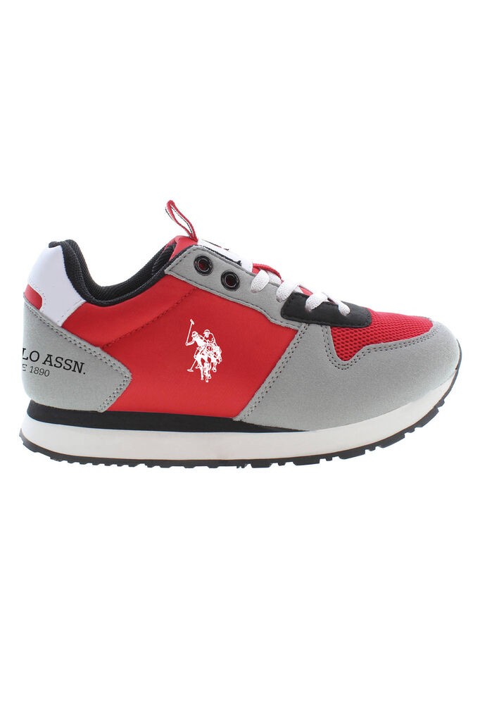 U.S. polo Assn. Patike za dečake Nobik008K3Th1_35Fa78D_Rossored-L, Crveno-Sive