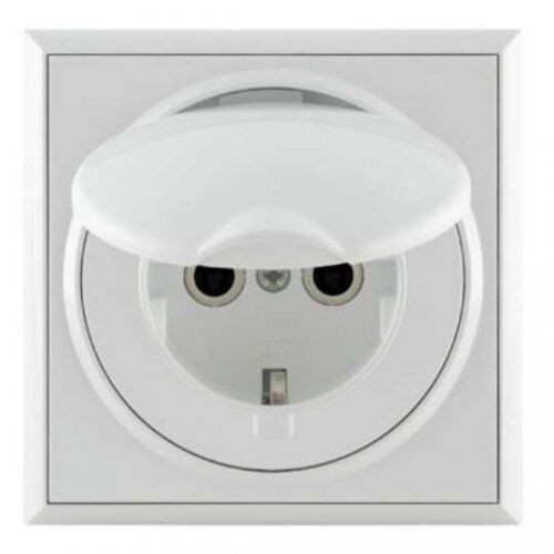 Priključnica šuko ii keramički poklopac p+