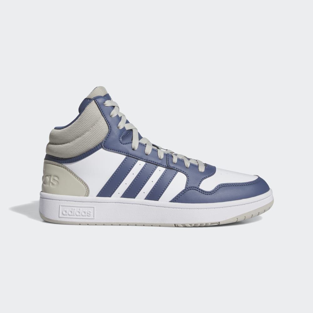 Adidas Muške patike Hoops 3.0 Mid, Belo-plave