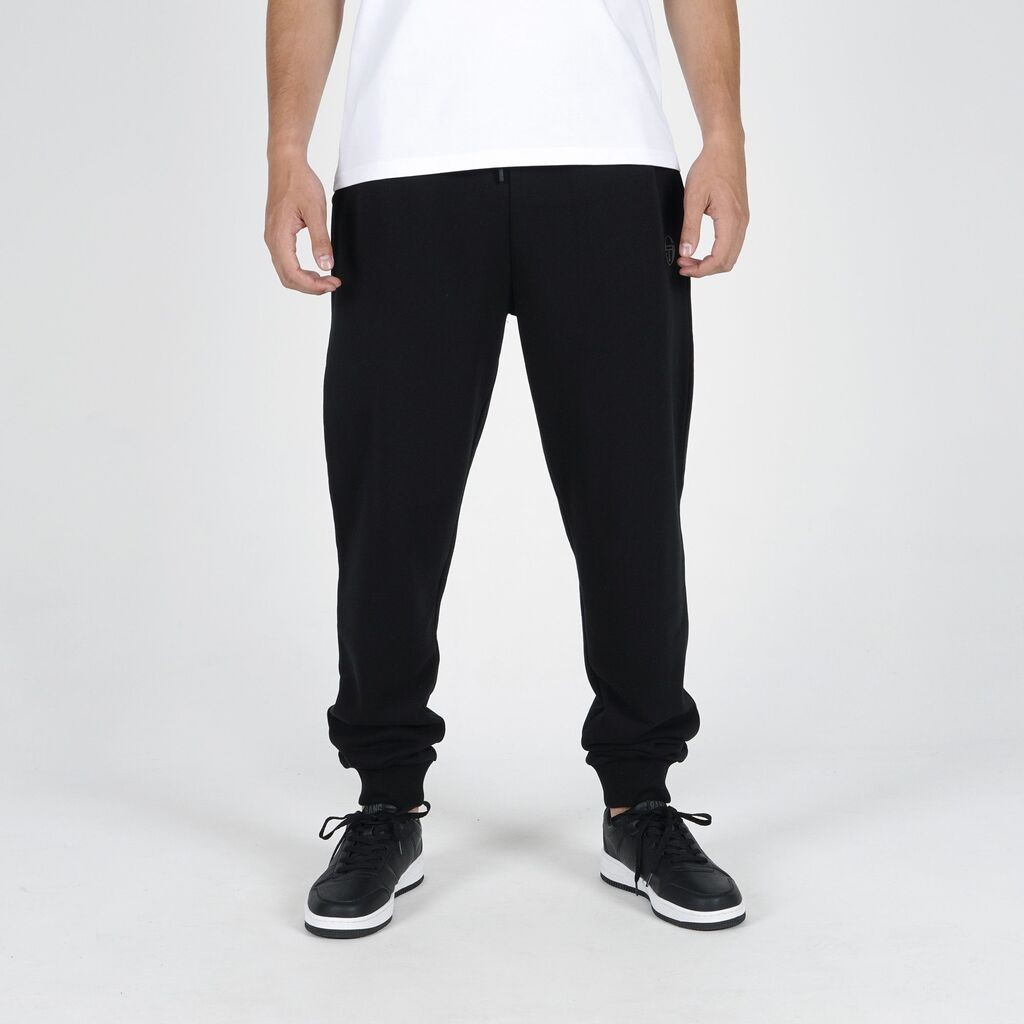 Sergio Tacchini Muški donji deo trenerke Andy, Crni