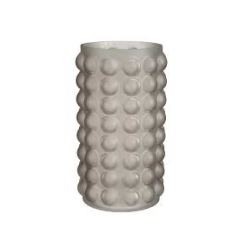 Vaza Jesi 1144955, Staklena, 28 cm, Siva