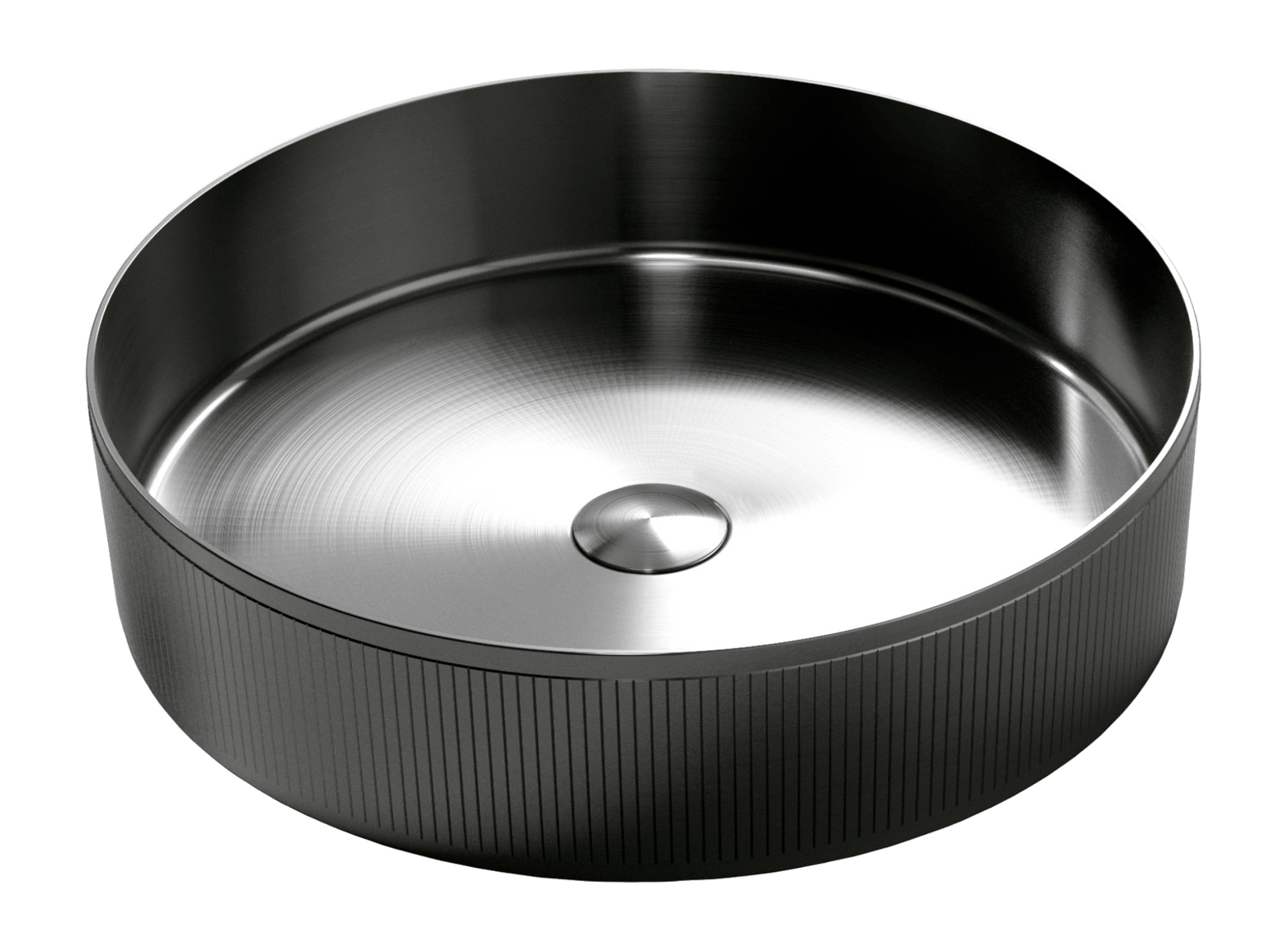 SanDonna HD400 Umivaonik, 406Ø x120mm, Crni