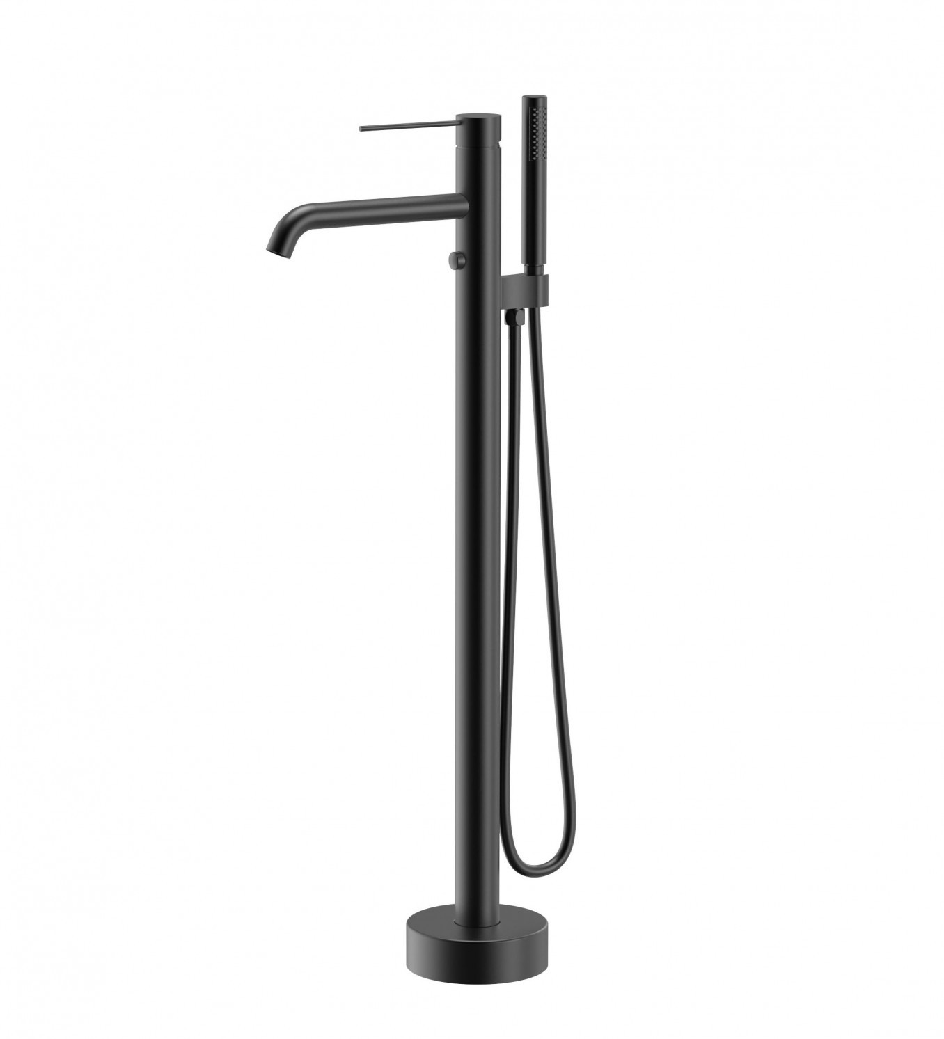 COPEN Baterija za samostojeću kadu, NUVIO, Mat crna