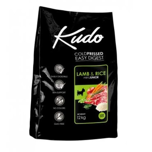 KUDO Suva hrana za štence Lamb Rice, 3kg
