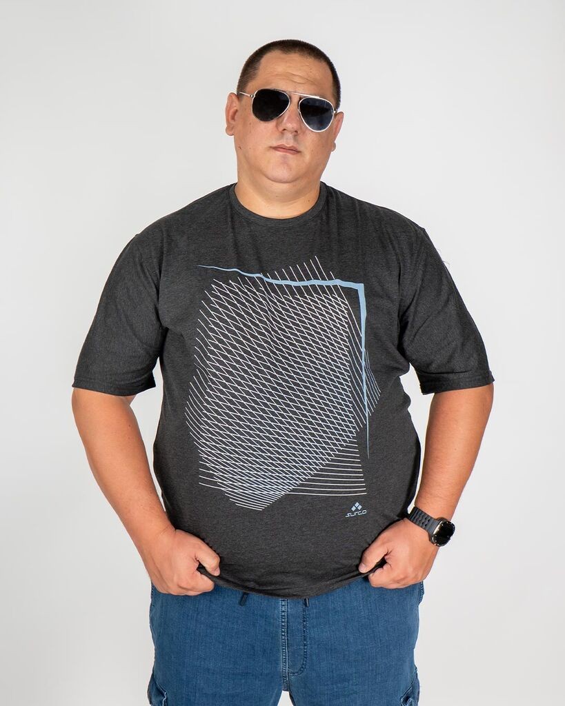 La ForceGrande Muška majica SRC 602, Siva