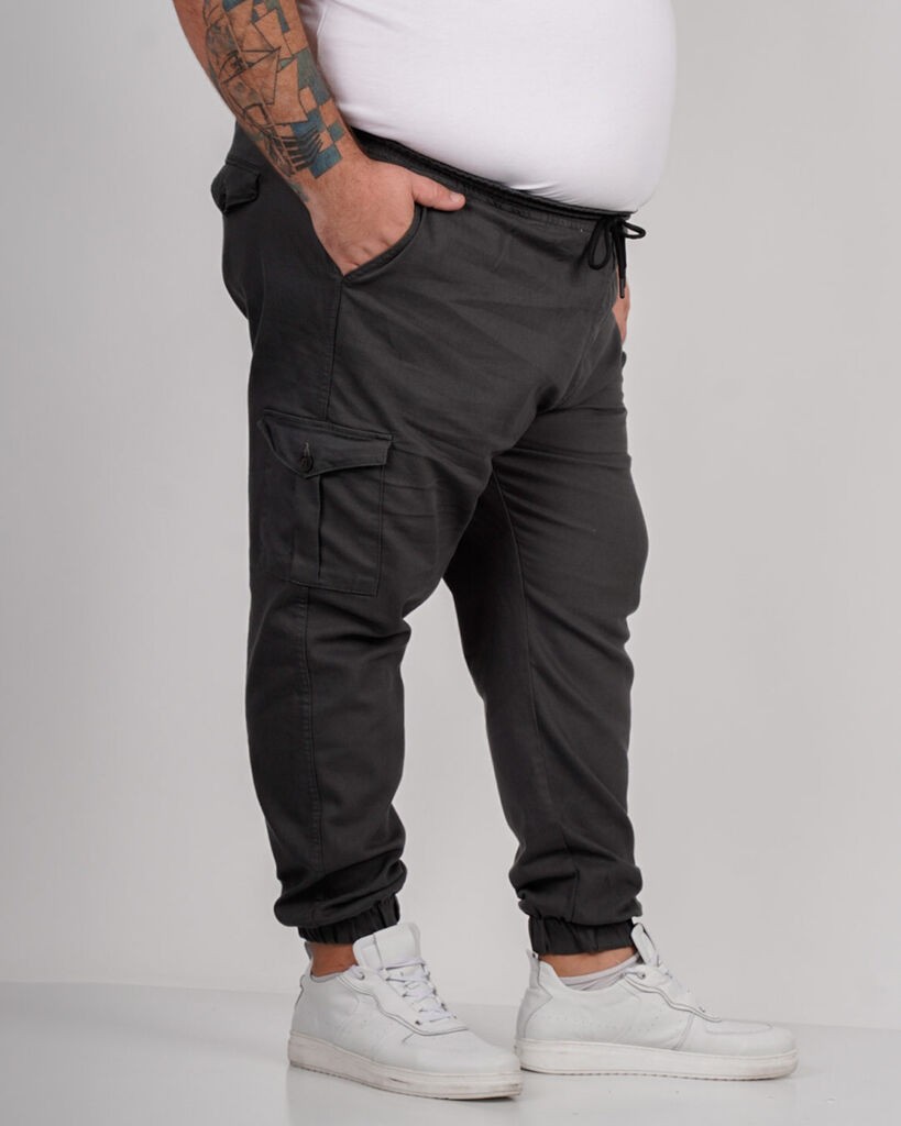 La ForceGrande Muške pantalone SB 21927, Sive