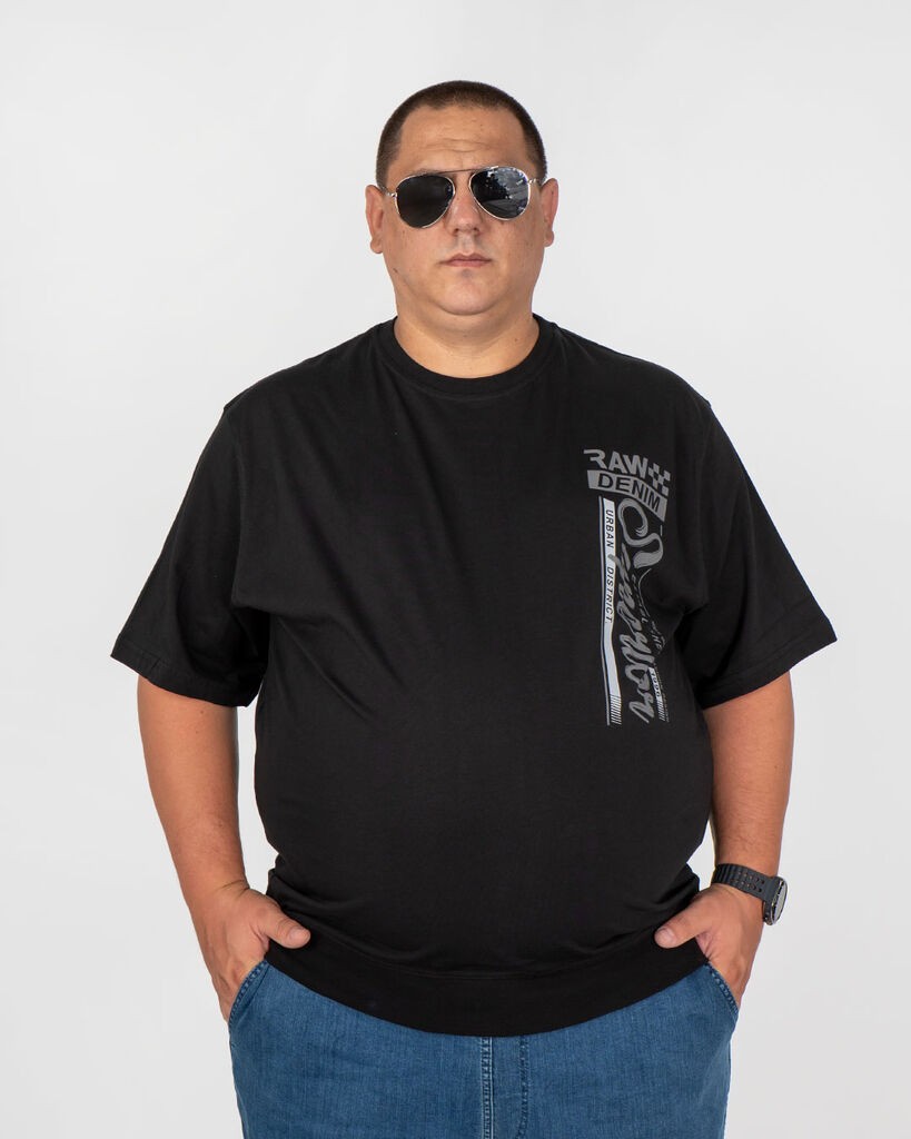 La ForceGrande Muška majica BRC 423, Crna