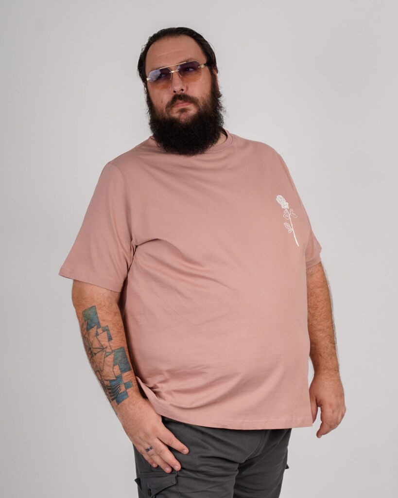 La ForceGrande Muška majica SB U25022, Roze