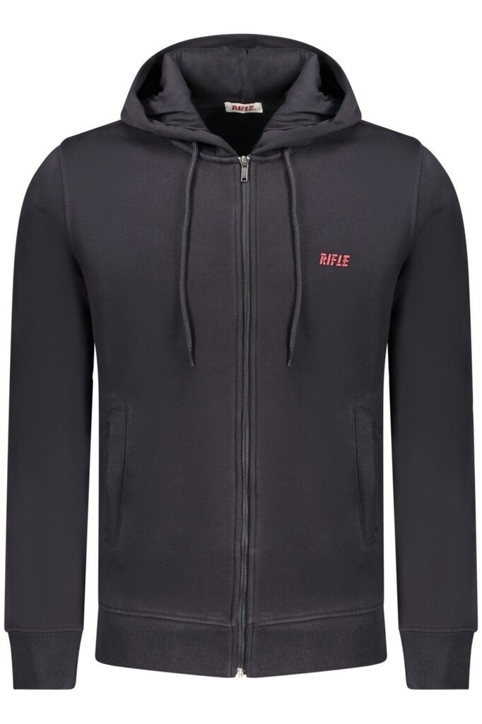 Rifle Muški duks sa kapuljačom RFF019, Crni
