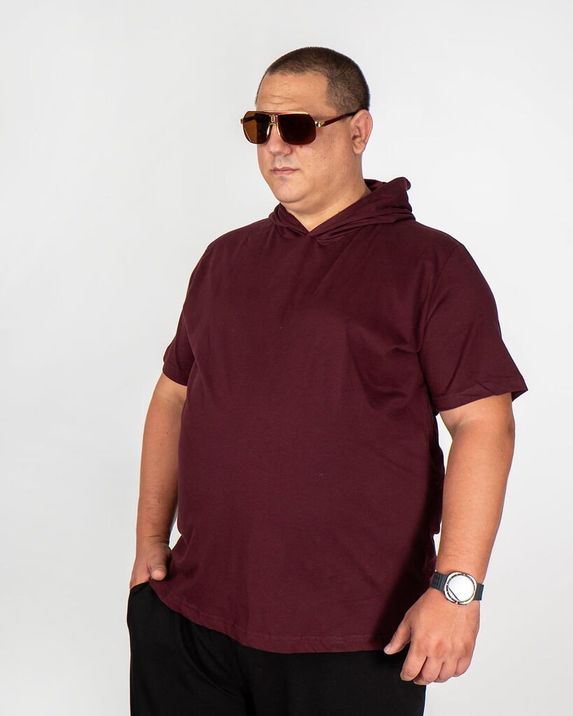 La ForceGrande Muška majica SB 23118, Bordo