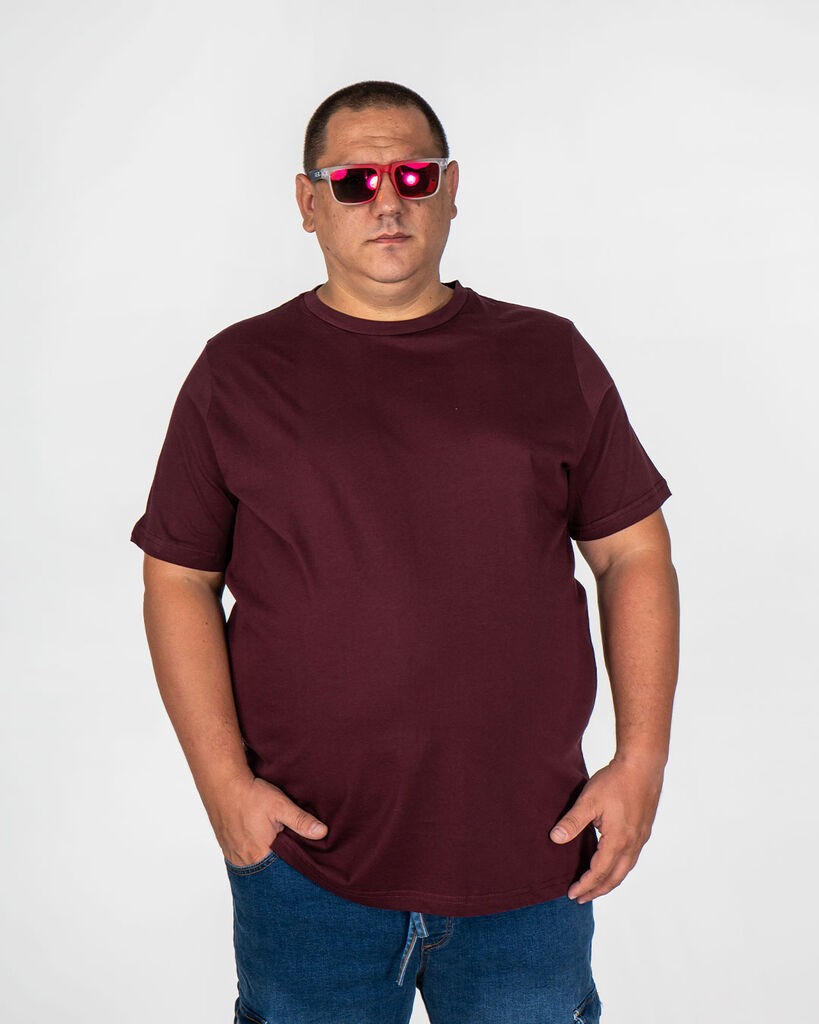 La ForceGrande Muška majica SB 20031, Bordo