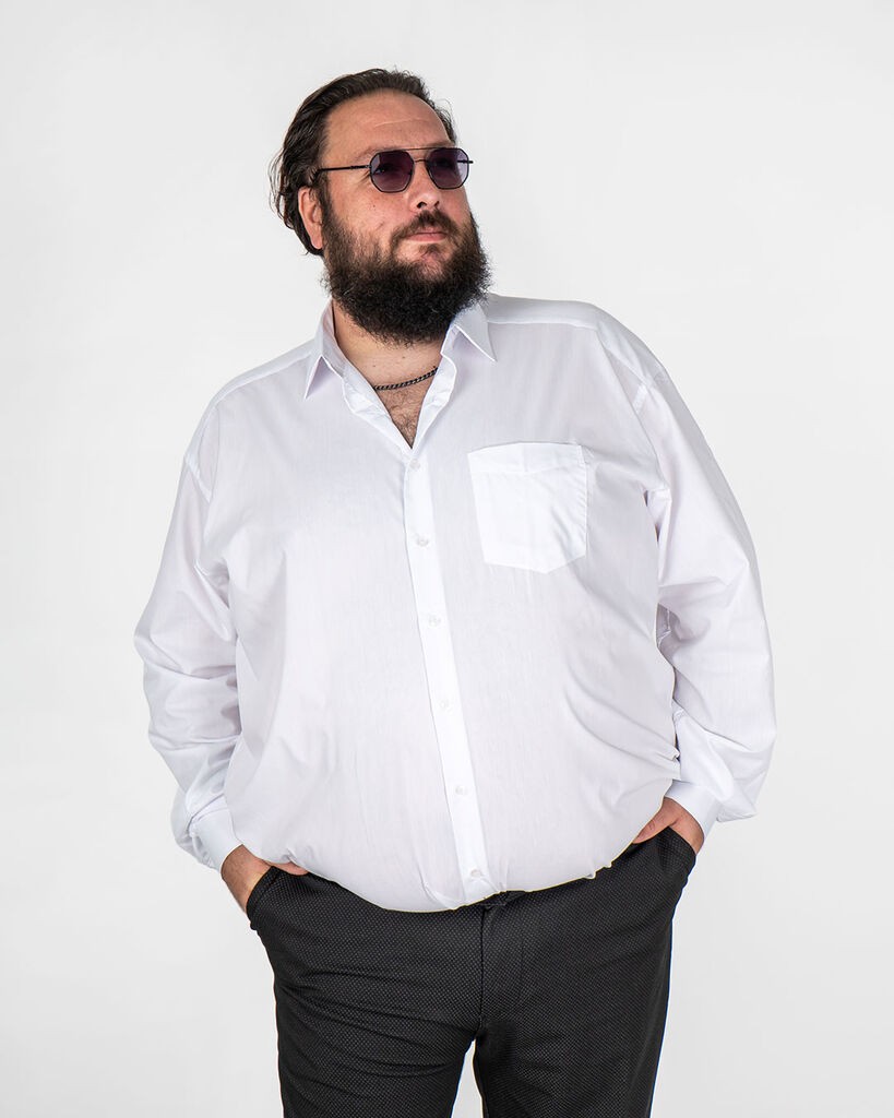 La ForceGrande Muška košulja MCSB 80-20-01, Bela