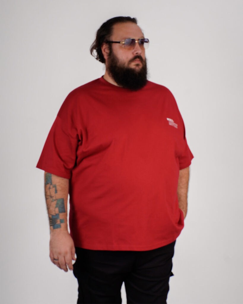 La ForceGrande Muška majica SB U25030, Crvena