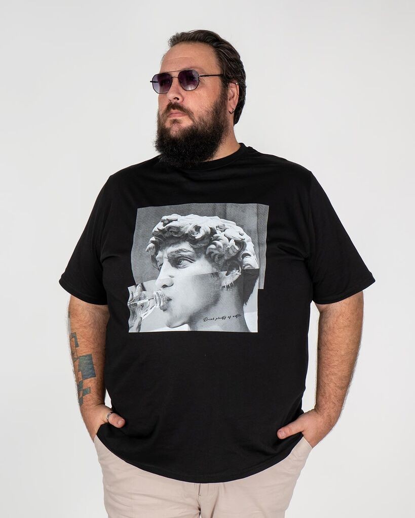 La ForceGrande Muška majica SB U25027, Crna