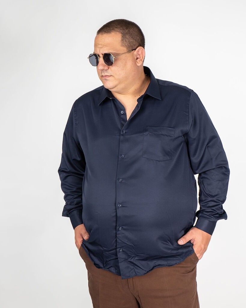 La ForceGrande Muška košulja TR 80-20-03, Teget