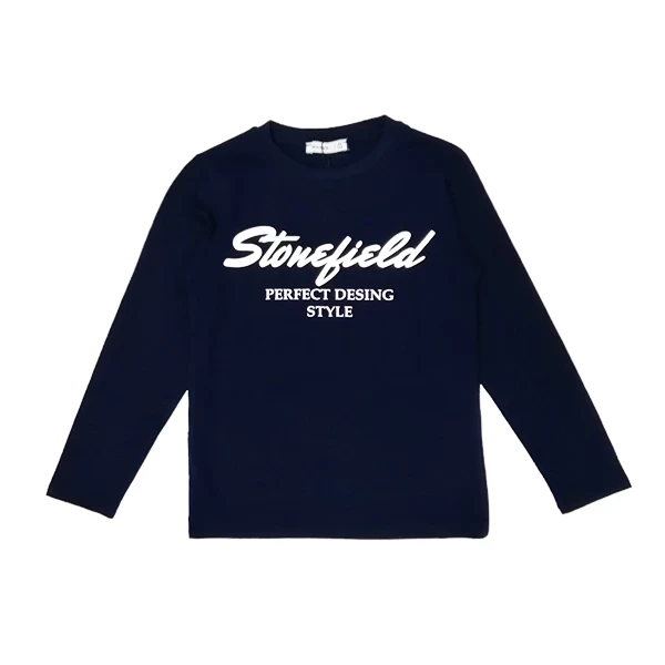 VRABAC Majica dugih rukava za dečake 16121, Crna