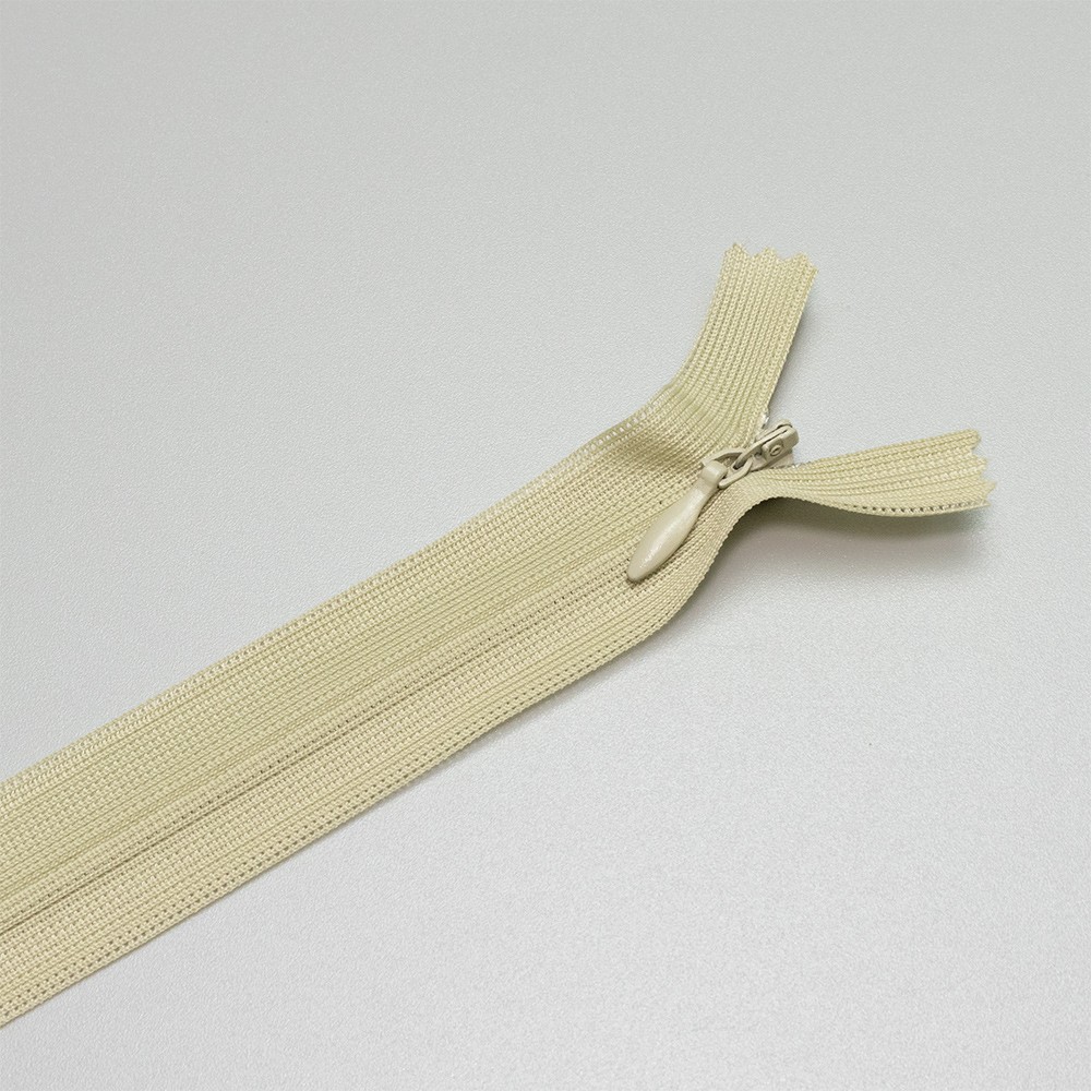 ARTFABRIC STORE Skriveni rajsferšlus, Tip 3, 60 cm, Oker