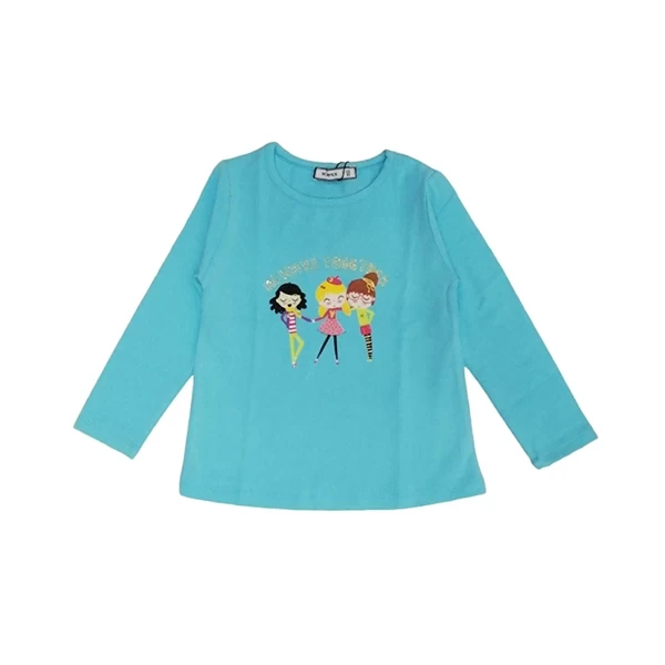 VRABAC Majica dugih rukava za devojčice 31441, Plava