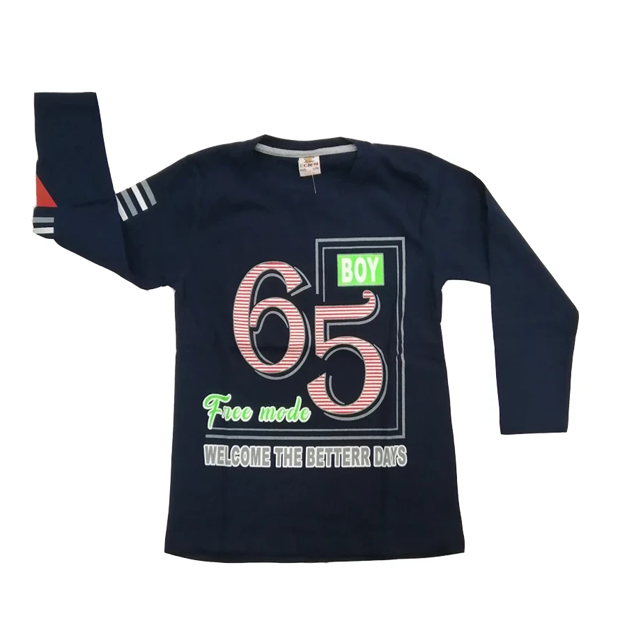 VRABAC Majica dugih rukava za dečake 65, Teget