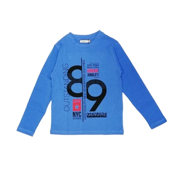 VRABAC Majica dugih rukava za dečake 15460, Plava