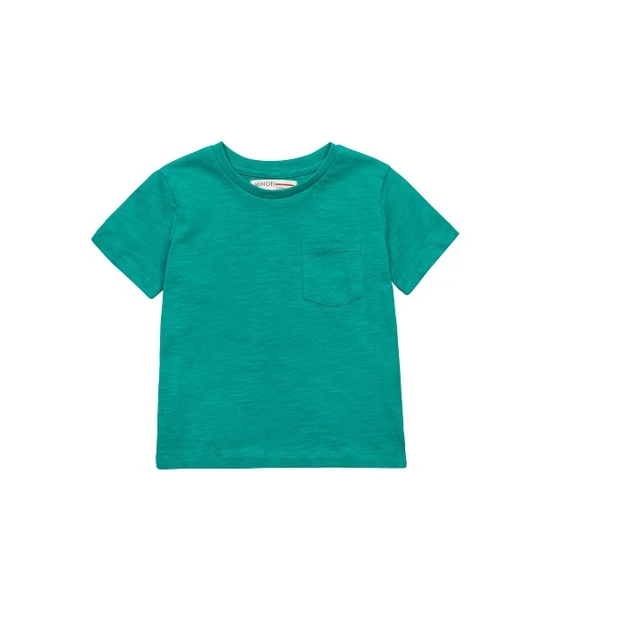 MINOTI Majica kratkih rukava za dečake 9CREWT3, Tirkizna